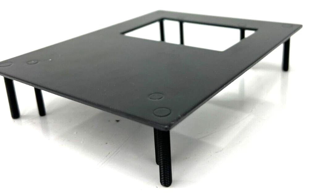 ARCADE BILL VALIDATOR MOUNT BLACK OAD: 6X4-3/4X1-1/2"