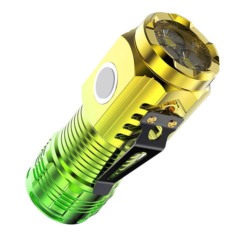 Multifunctional Mini Flashlight 3* 3030LED Lamp Beads Super Bright Flashlight