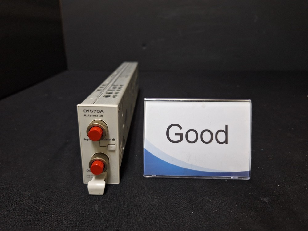 Agilent 81570A Variable Optical Attenuator, Opt. 81000FI×2  (0896)
