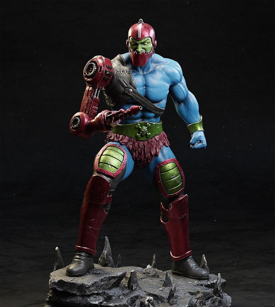 UNPAINTED Masters Universe Trap Jaw 3d Printed Model Kit