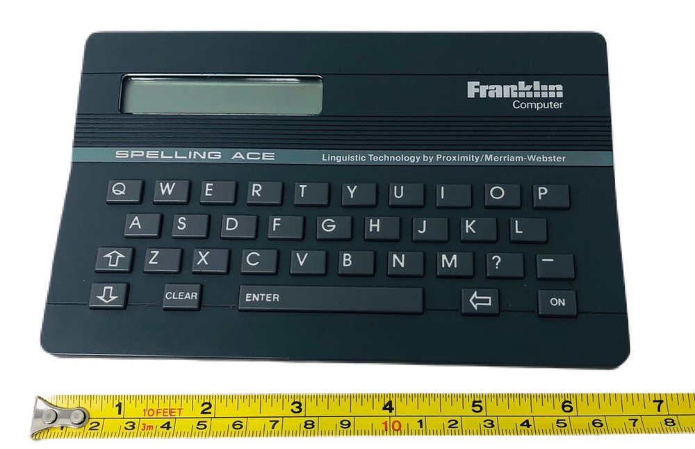 Franklin Computer Spelling Ace Electronic Spell Checker