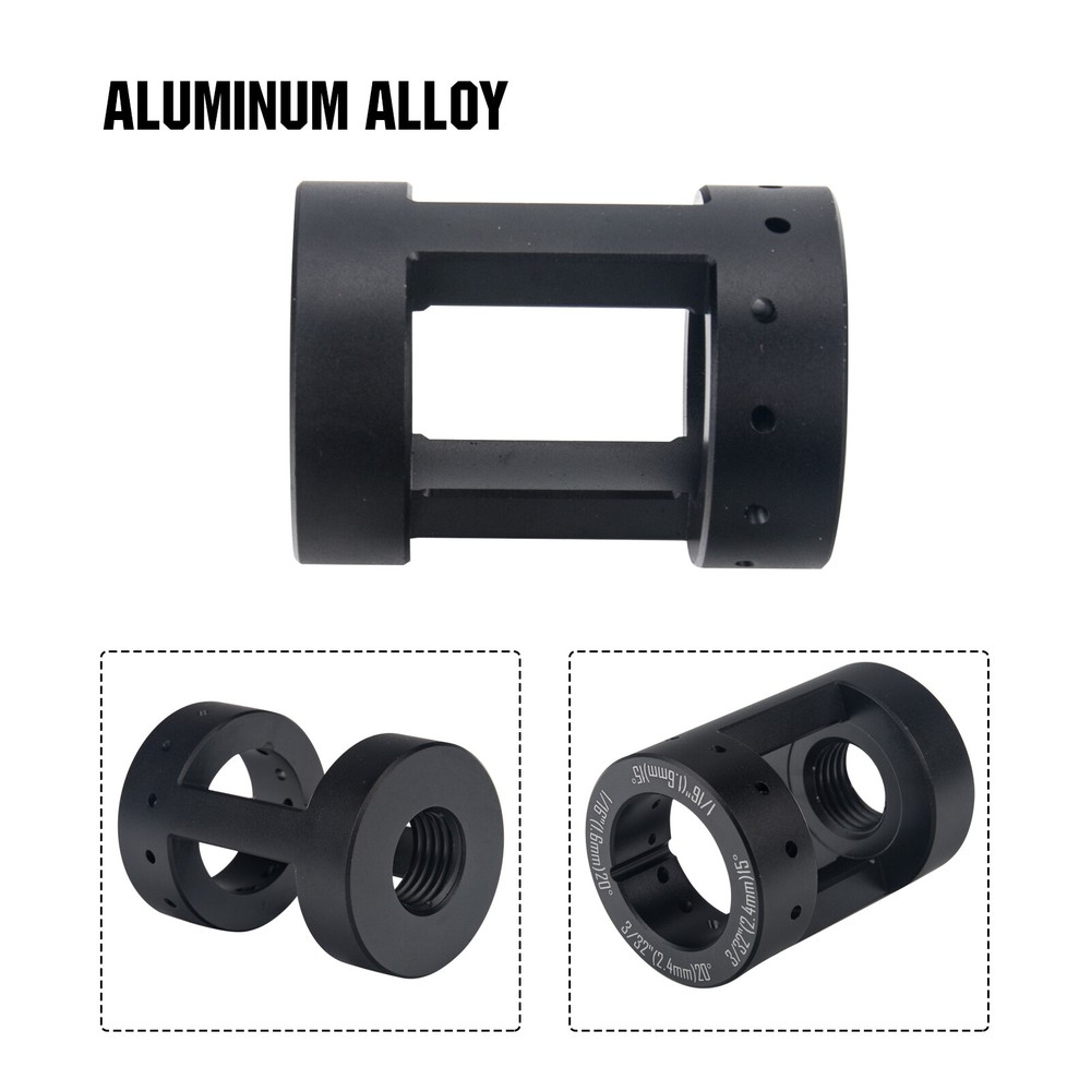 Aluminum Tungsten Electrode Sharpener Grinder Multi-Angle & Offsets TIG Welding