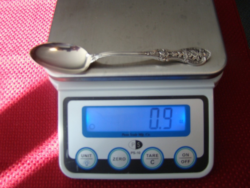 INTERNATIONAL STERLING SILVER PRIMROSE TEASPOON NO MONOGRAM