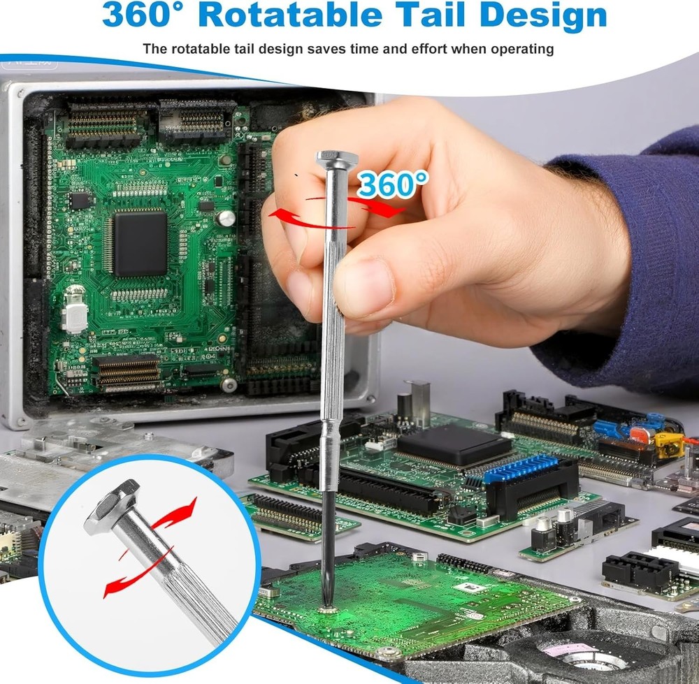 11 Pcs Small Precision Screwdriver Set, Tiny Screwdriver Set, Mini Screw Driver