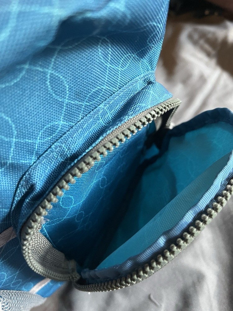 Eddie Bauer Small Backpack Mini Blue And Gray Nylon Goldbug