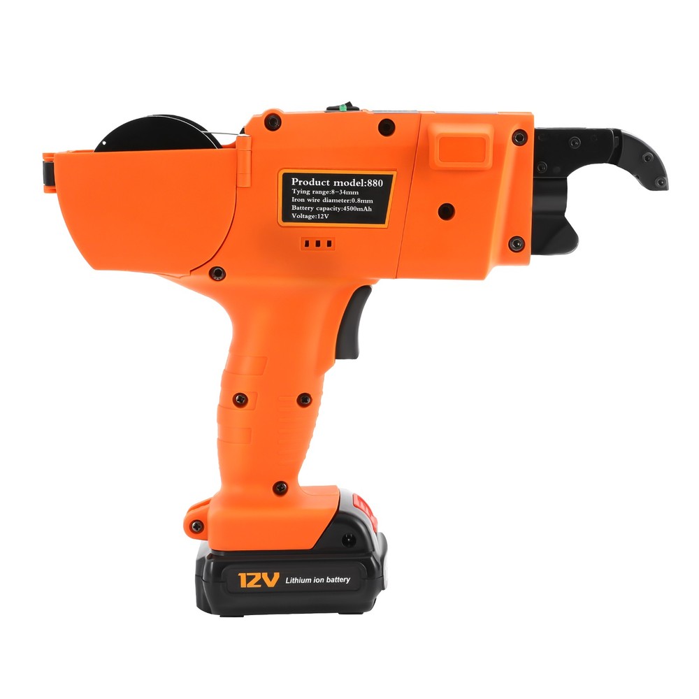 Automatic Rebar Tier Tying Machine Portable Handheld Strapping Binding Tool Set