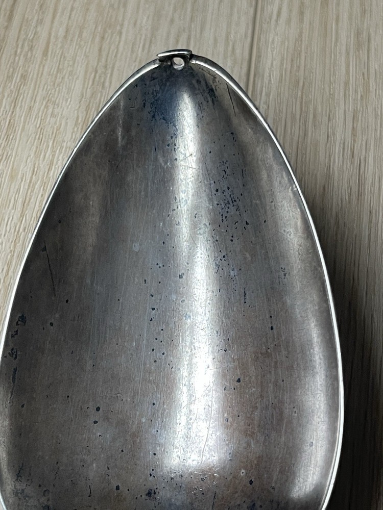 Irish Silver Lawerence Nowlan hash or stuffing spoon