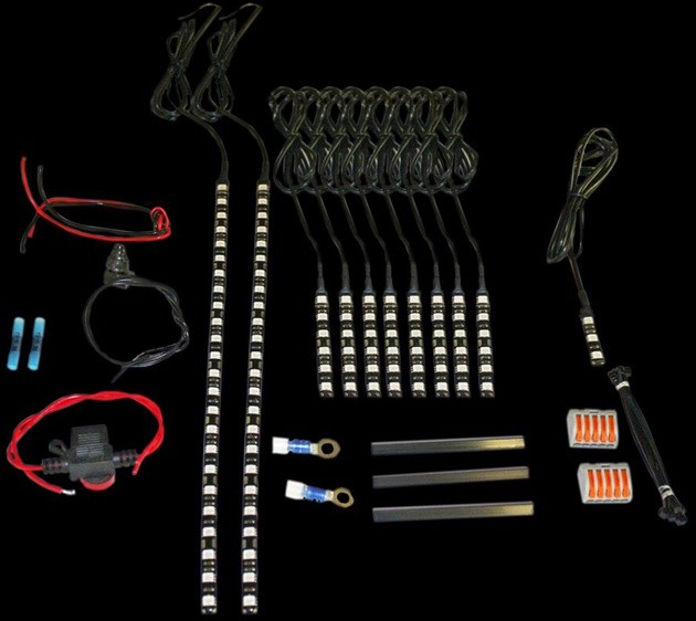 Custom Dynamics MagicFLEX2 Engine Light Kit for Indian Models UV