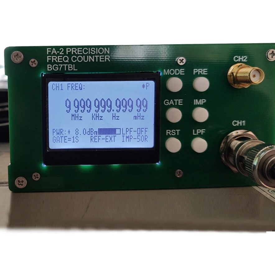FA-2 Plus 1Hz-6GHz Frequency Counter Frequency Meter Statistical Function