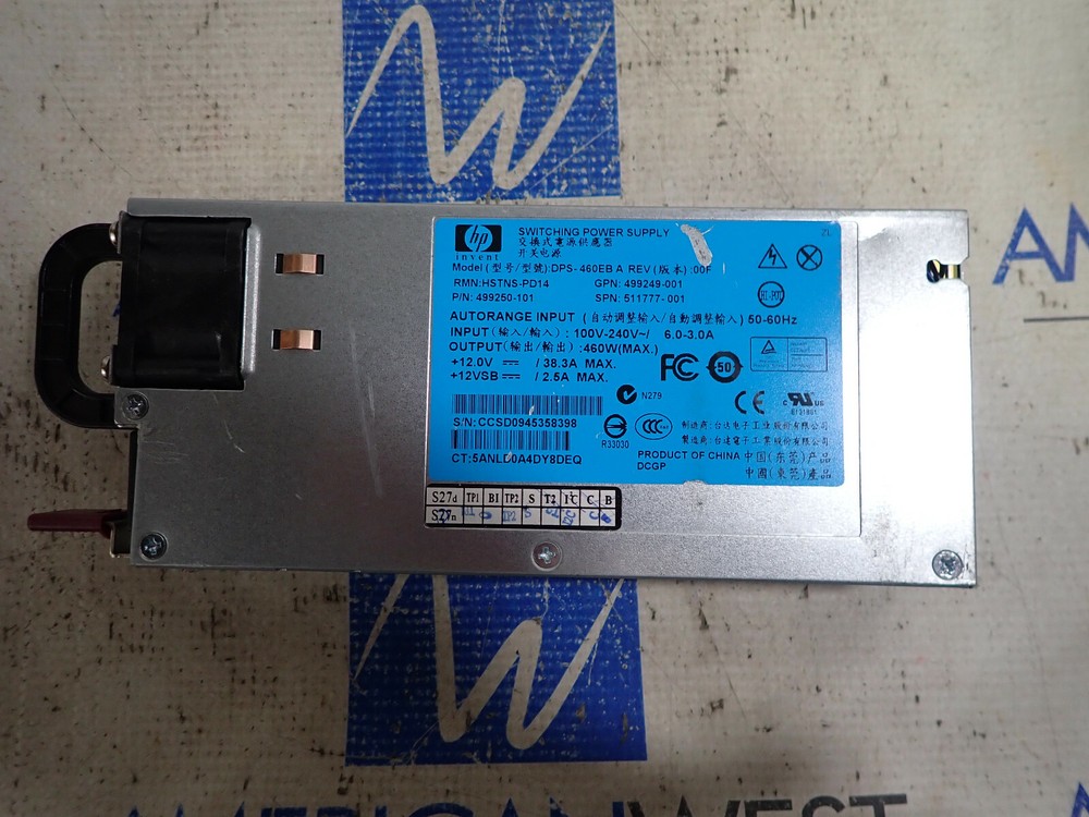 HP 499250-101 Switching Power Supply *USED
