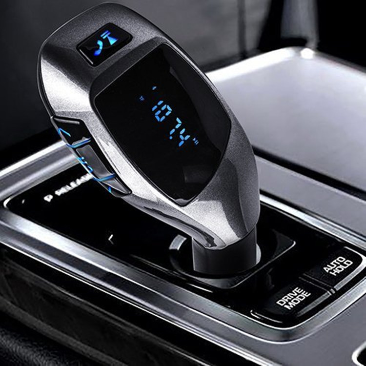 Bluetooth Car Kit FM Transmitter Wireless Radio Adapter USB Charger for iPhone 6