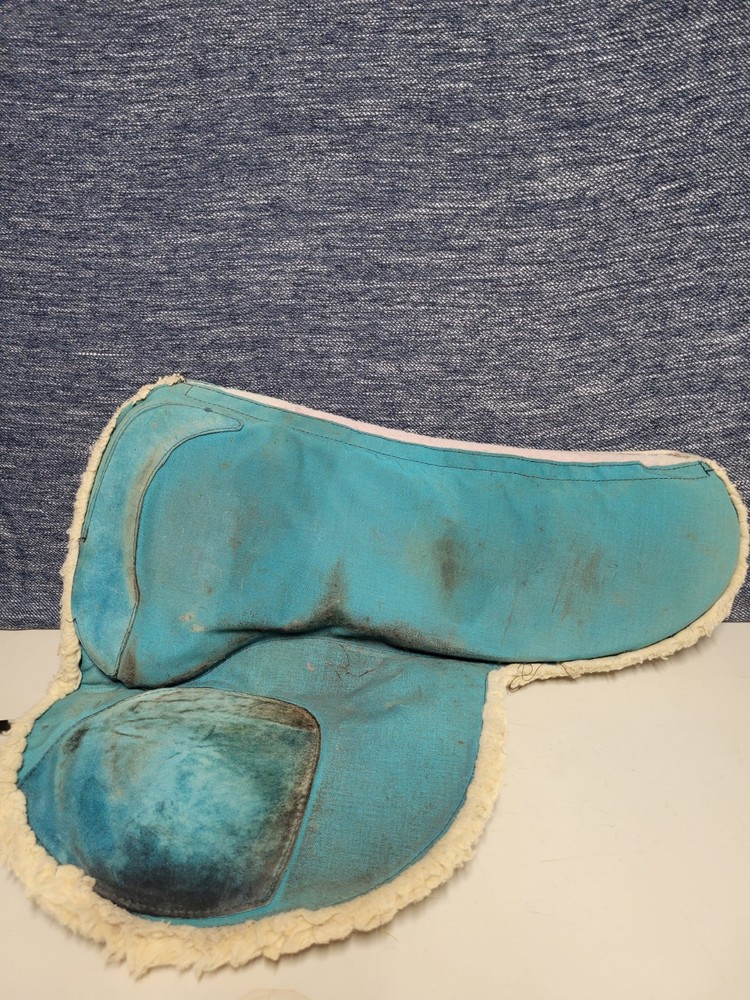 Used Orthoflex Saddle With Pannels And Pad