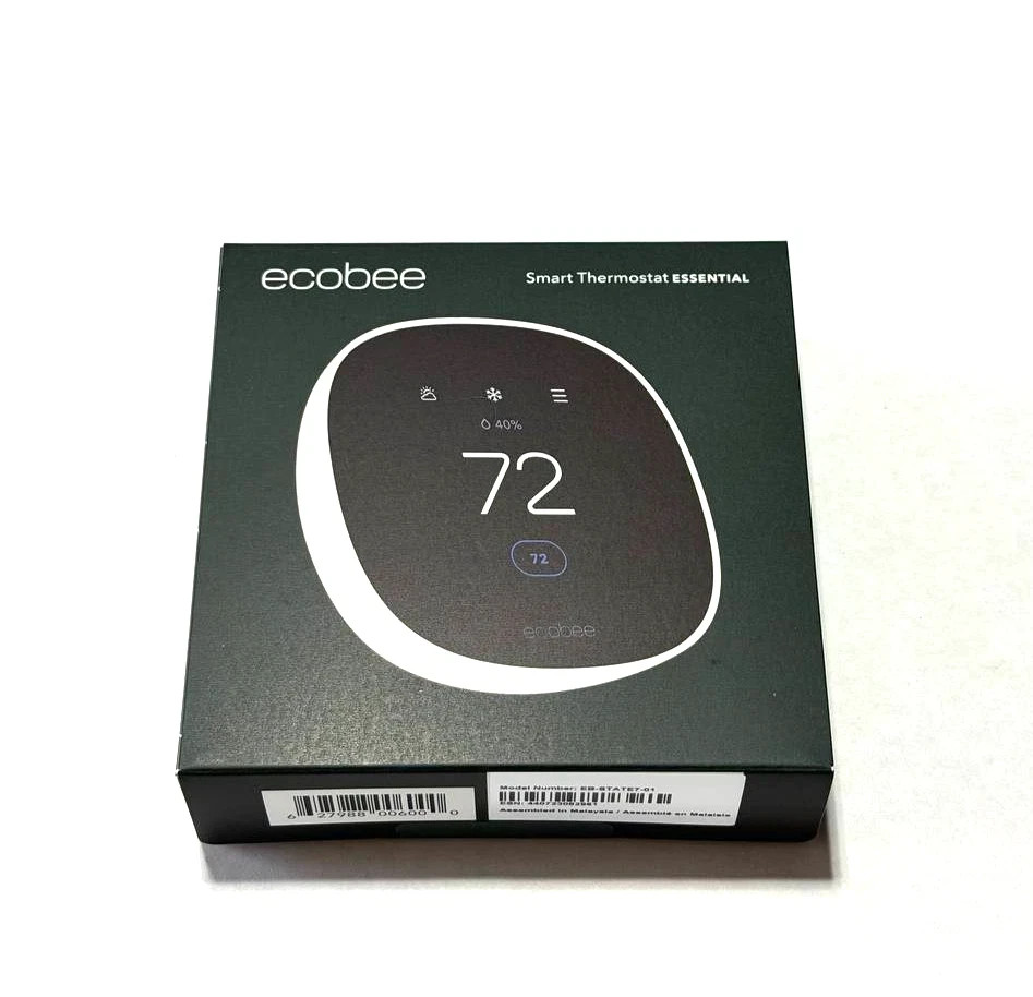 ecobee Smart Thermostat Essential Programmable Thermostat - NEW! - EB-STATE7-01