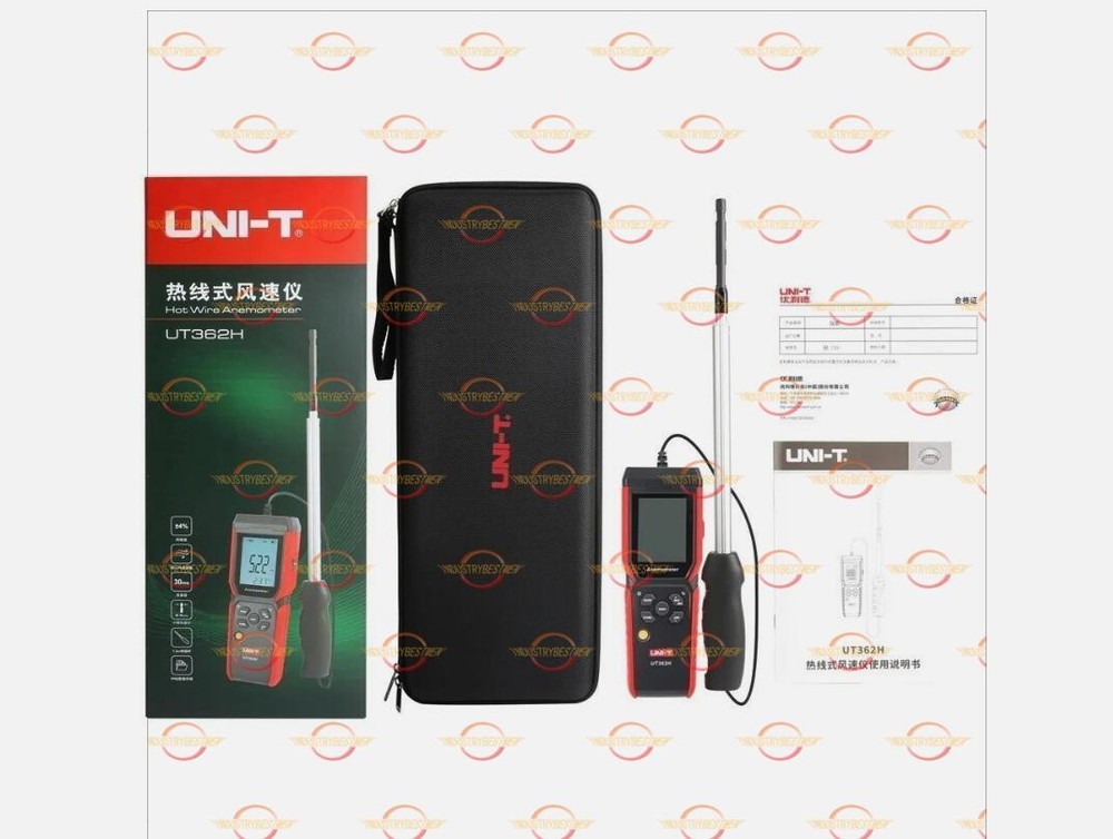 UNI-T UT362H Hot Wire Anemometer Sensor Wind Velocity/Volume/Temperature Tester