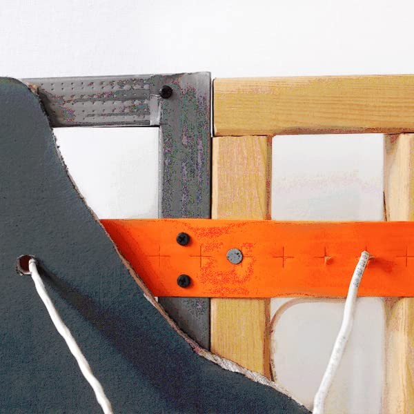 Rack-A-Tiers Poke-E Perforated Orange Strip for Marking Wire