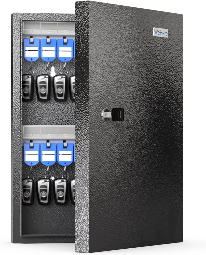 WeHere - 32 Keys Smart Key Lock Box One Time Password Key box - Bluetooth App