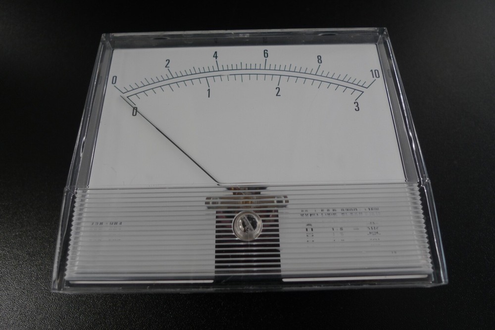 Meter Panel Voltmeter Radio Spares 258-984