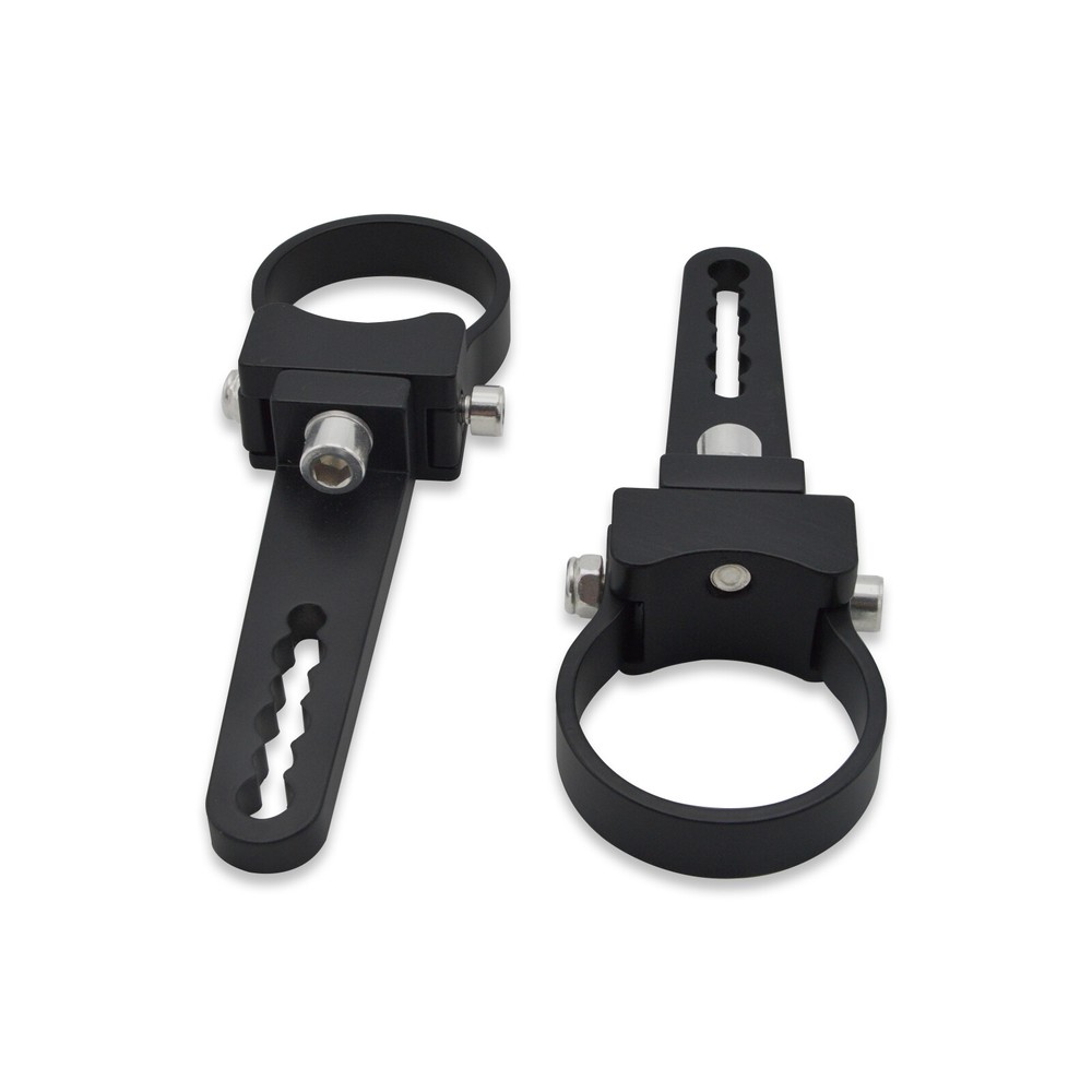 2" LED Light Bull Bar Round Roll Cage Mount Bracket Kit For ATV UTV SUV Model