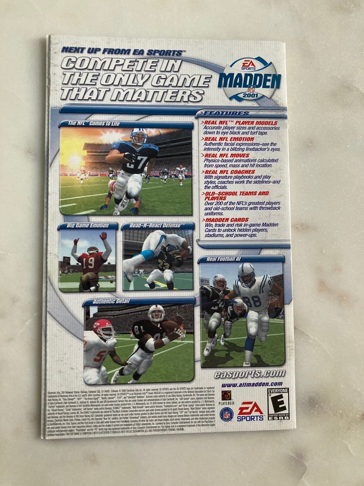 Nascar 2001 | PS2 | Manual