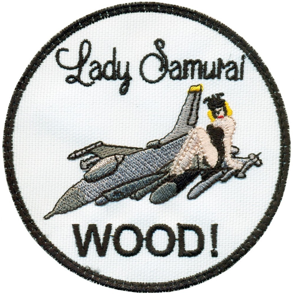 USAF 14th FIGHTER SQUADRON – LADY SAMURAI PATCH