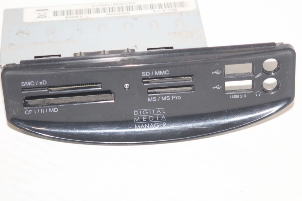 Front Case Memory Card Reader & USB Bezel - Emachines W3653 Windows XP Desktop