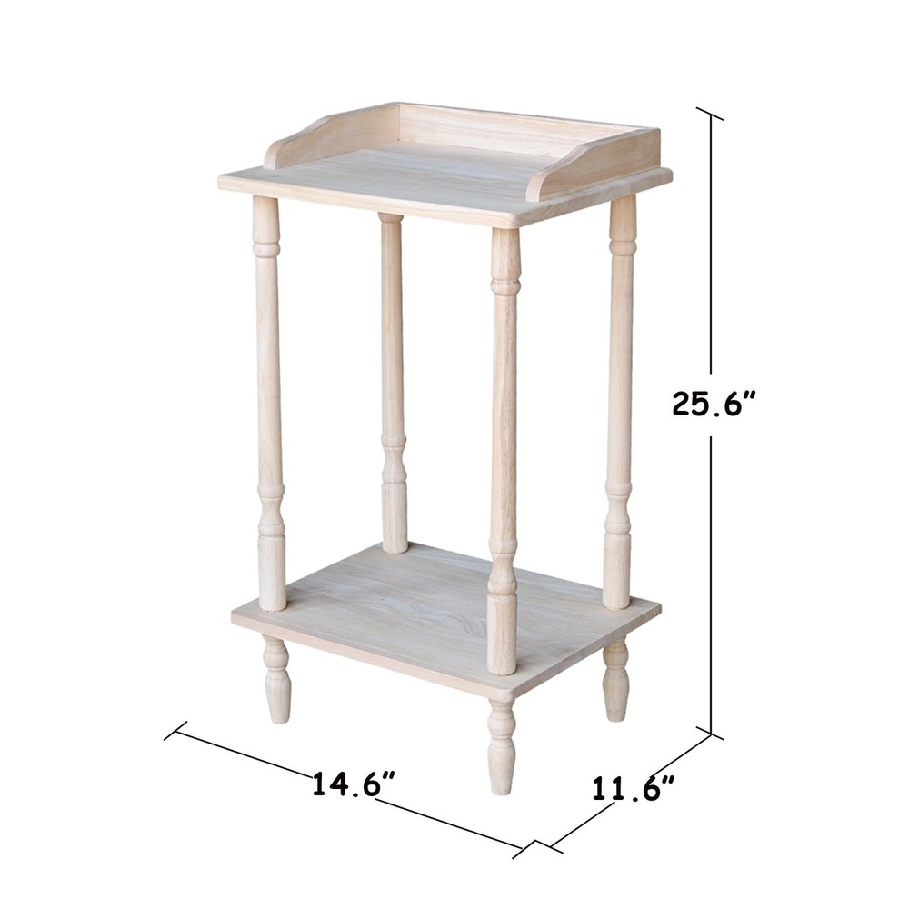 Unfinished Phone Stand