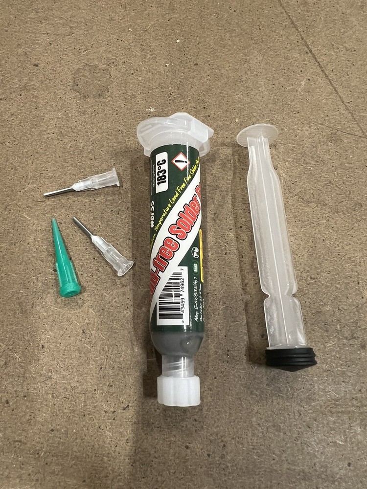 Leadfree soldering paste