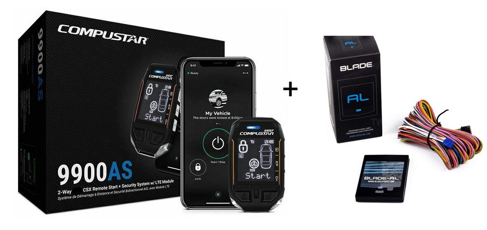 CSX9900AS Compustar 2-Way CSX Remote Start + Security, Drone Module, BLADE-AL