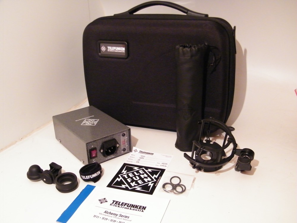 Telefunken TF51 Alchemy Series Three-Pattern Large Diaphragm Microphone System