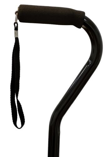 Blue Jay Offset Cane with Quadruple Tip Can Tip