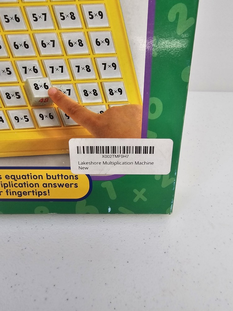 MULTIPLICATION MACHINE Teaching MATH Homeschool Educational Learning Lakeshore