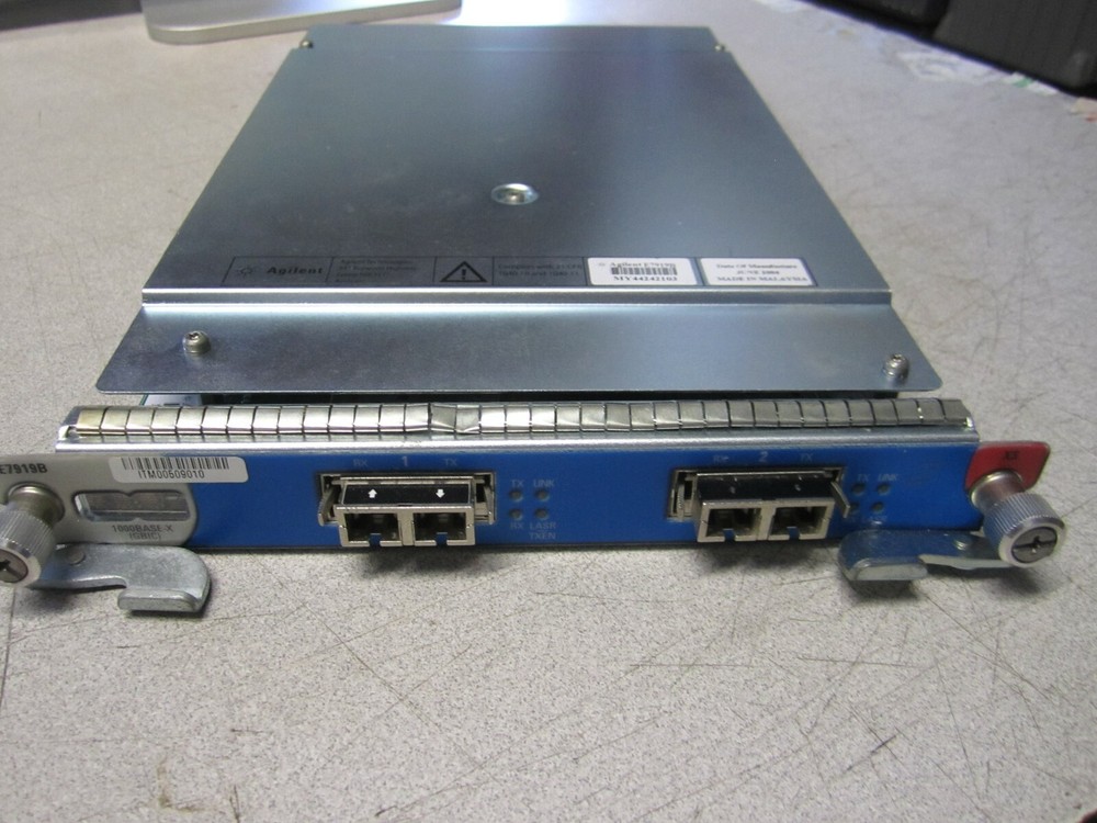 Agilent E7919B 2-port Gigabit Ethernet XS Test Card