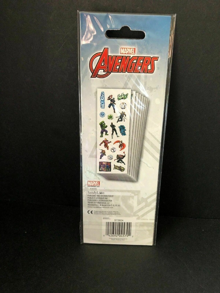 Marvel Avengers Sticker Party Pack 8 Sheets ea NEW