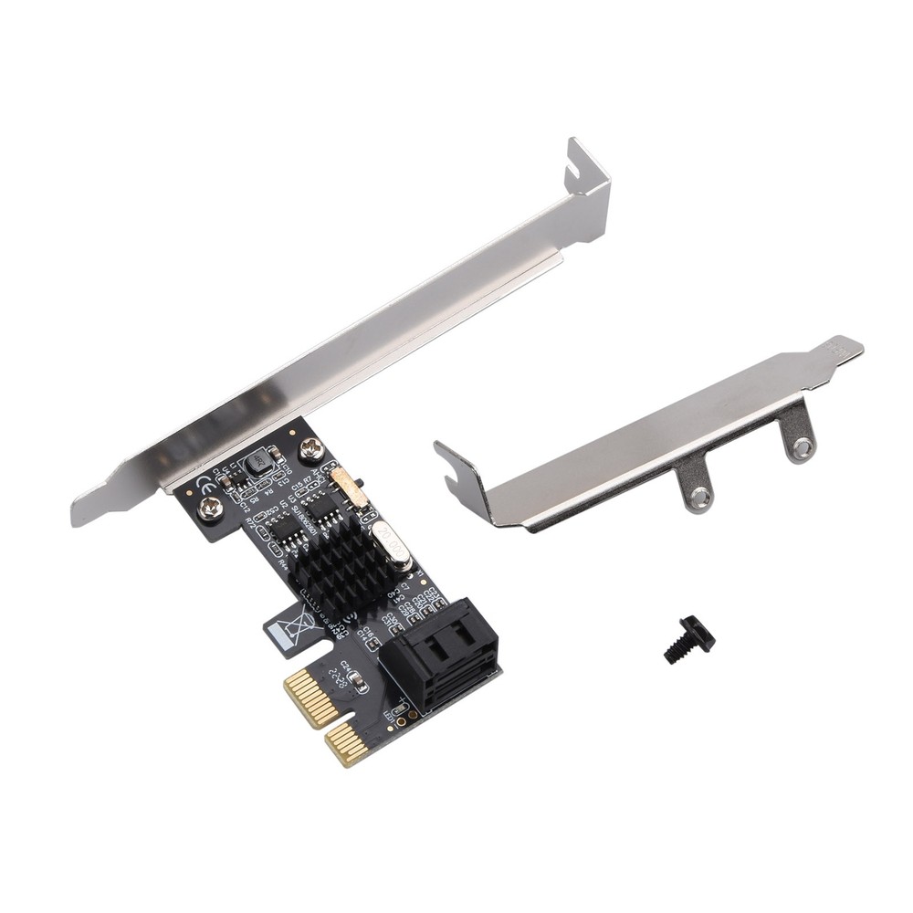 New 2 SATA interfaces Port SATA III Expansion Controller Adapter Card 6G