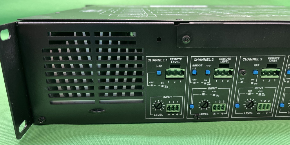 Cloud VTX-4120 4X 120W Multi-Channel Professional Audio Amplifier