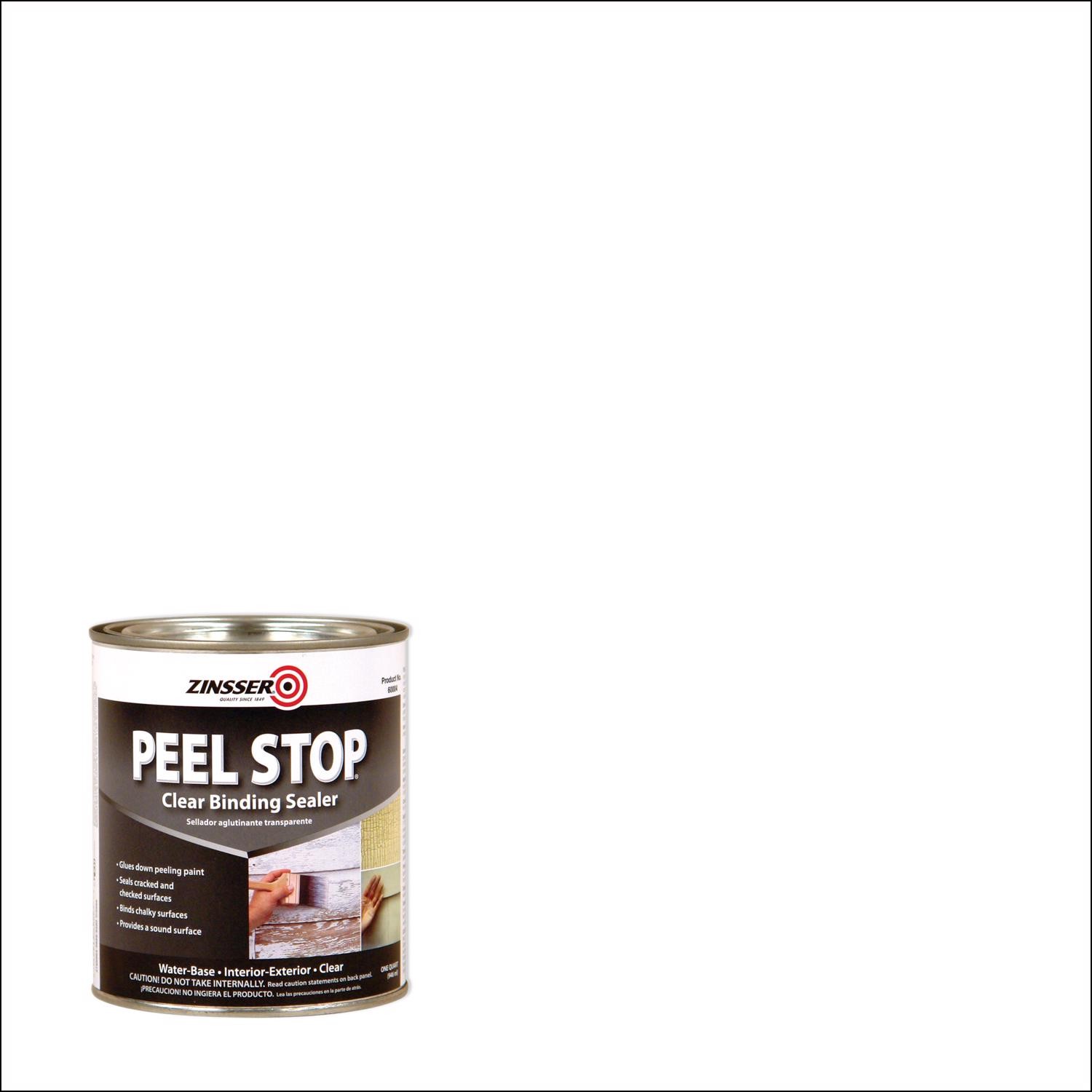 Zinsser Peel Stop Clear Water-Based Bonding Primer 1 qt