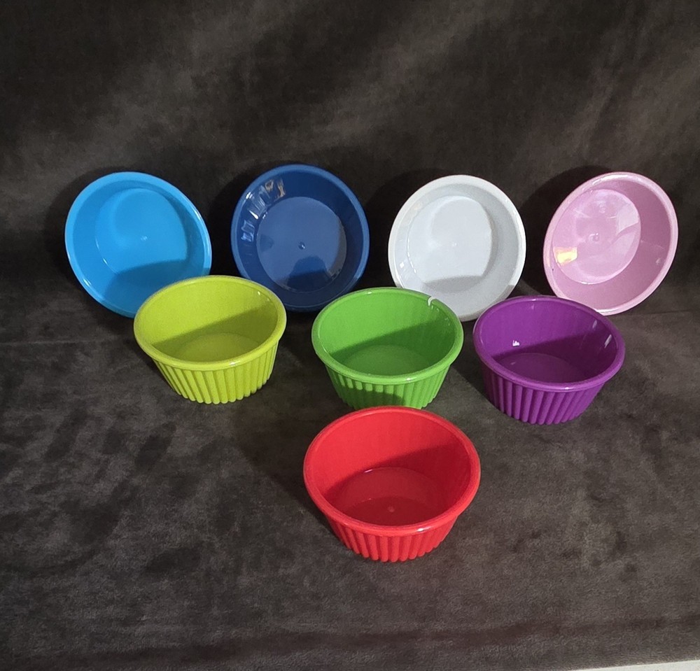 Red Single Heavy plastic cupcake holder decor