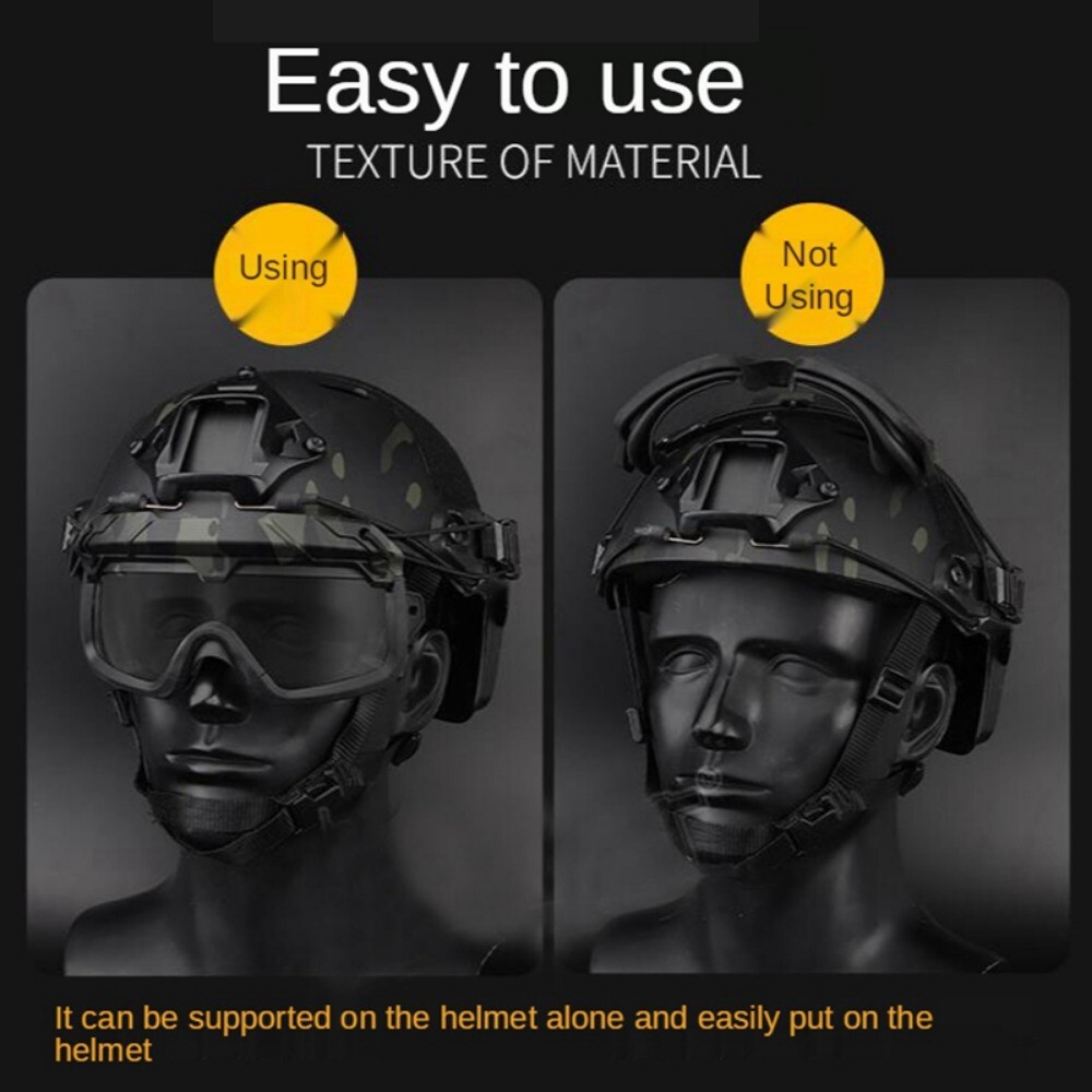 Anti Impact Anti Fog Airsoft Goggles Tactical Safety Goggles Anti Fog Glasses