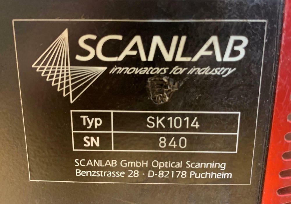 Scanlab Type SK1014 Precision Digital Optical Camera