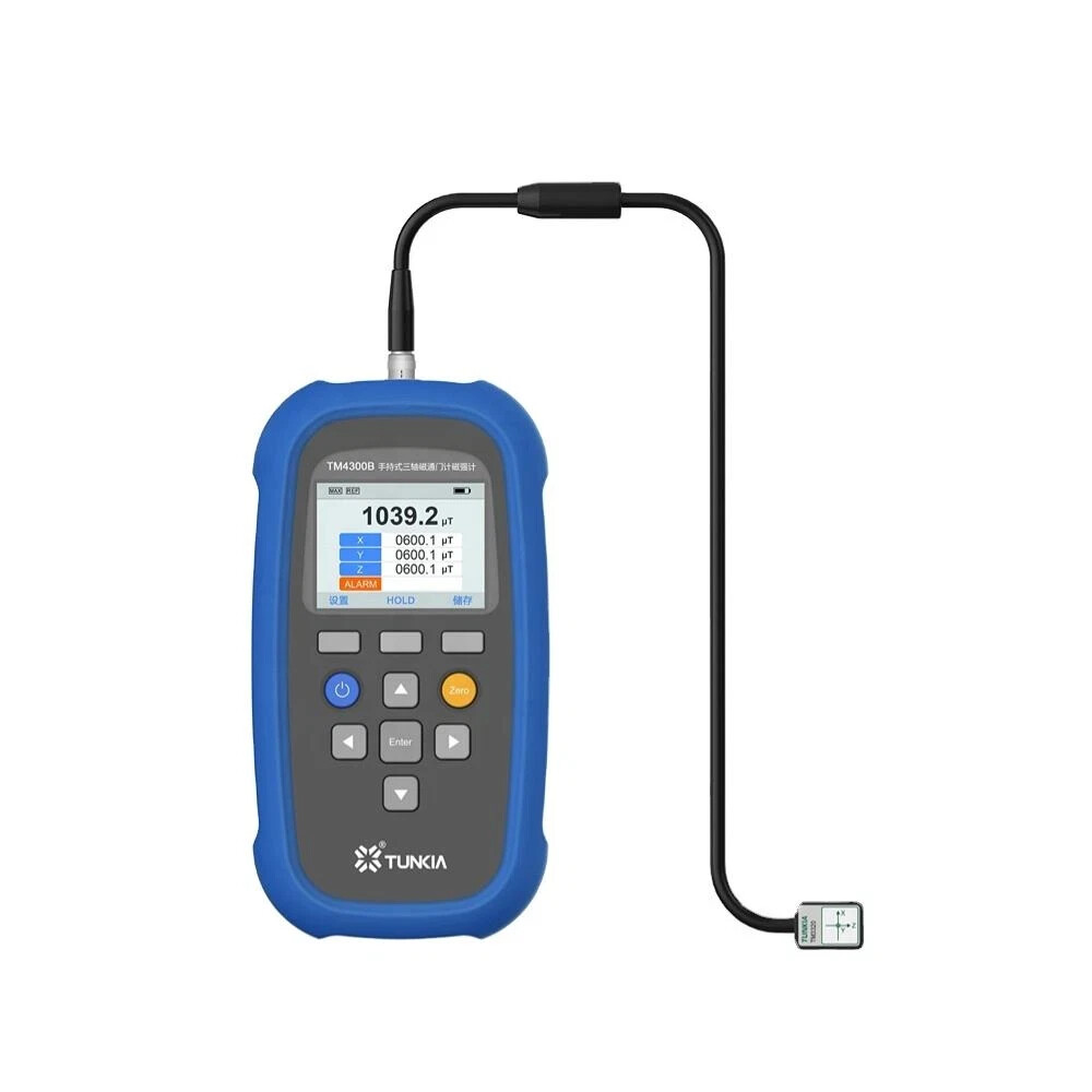 Triaxial Fluxgate Magnetometer With Class 2 Range 0~2000μT Resolution 100nT