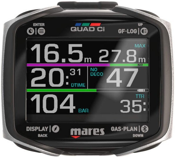 Mares Quad Ci Computer w/Transmitter Option