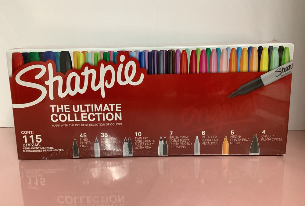 115CT SHARPIE Ultimate Collection Fine & Ultra Fine Assorted Permanent Markers