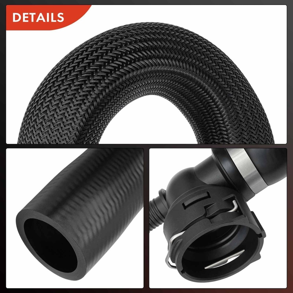 A-Premium 2-Pack Lower & Upper Side Radiator Coolant Hoses Compatible with Fo...