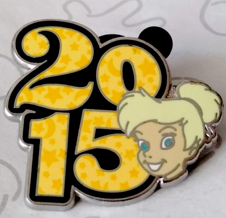 Tinker Bell 2015 Dated Year Booster Disney Pin 107587