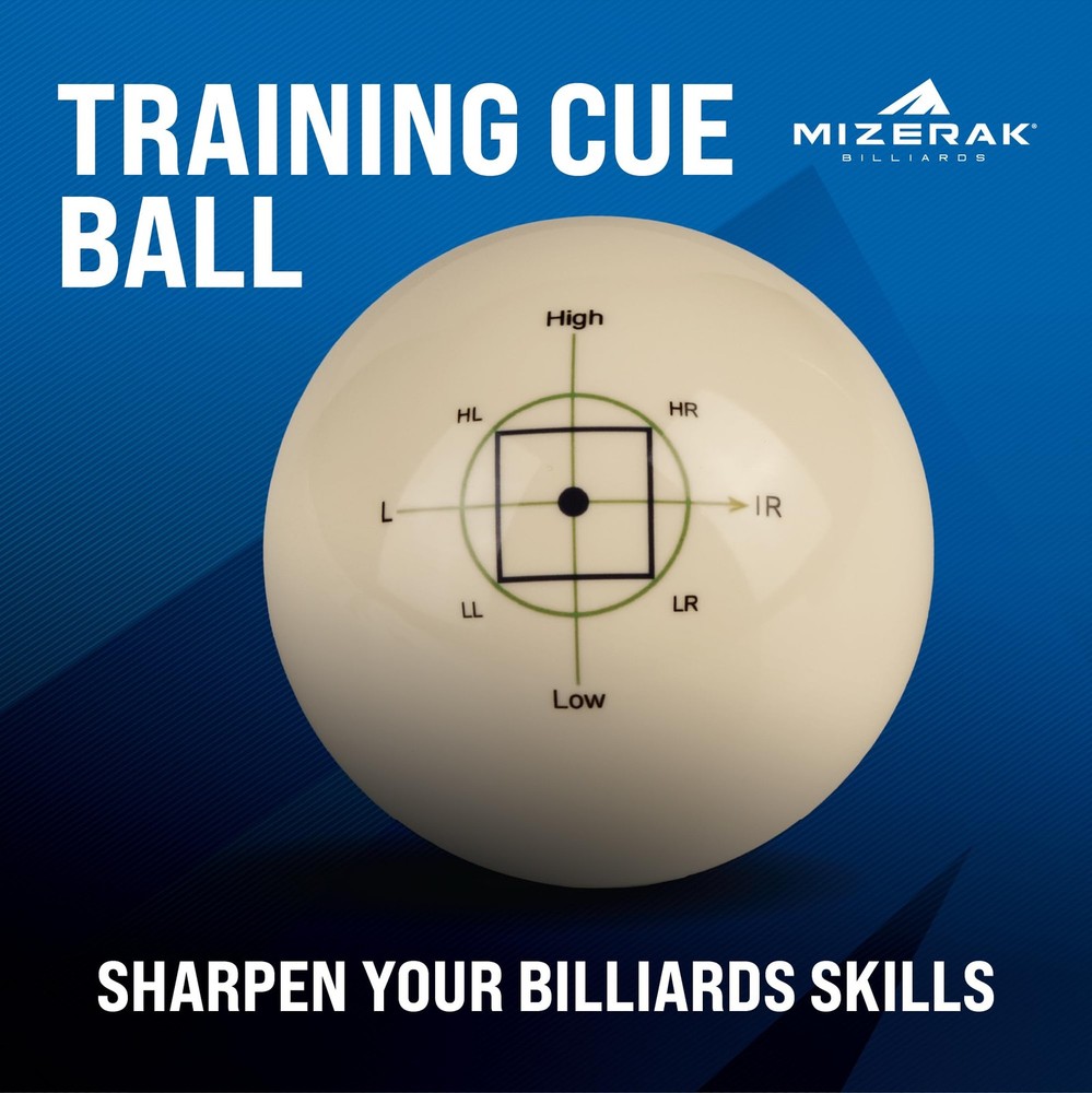 Mizerak Training Cue Ball for Billards White