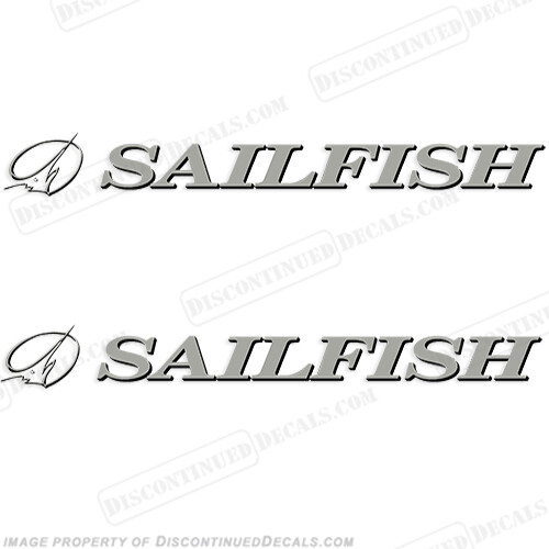 Fits Sailfish Boat Logo Decals