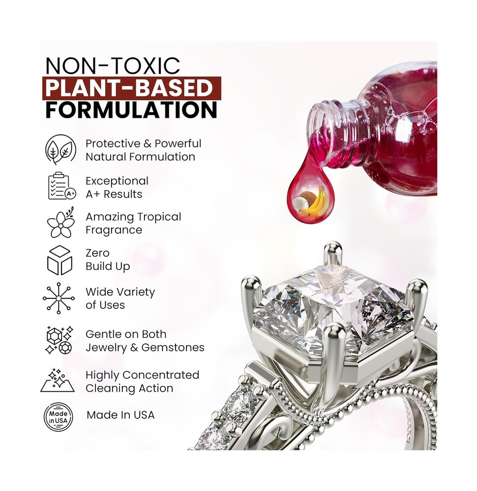 Ultrasonic Cleaner Solution Concentrate - Highly Concentrated All P... Fast Ship