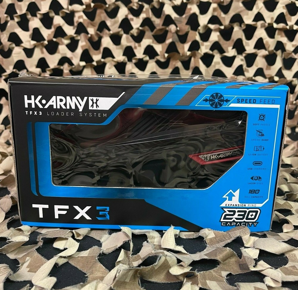 NEW HK Army TFX 3 Loader - Black/Red