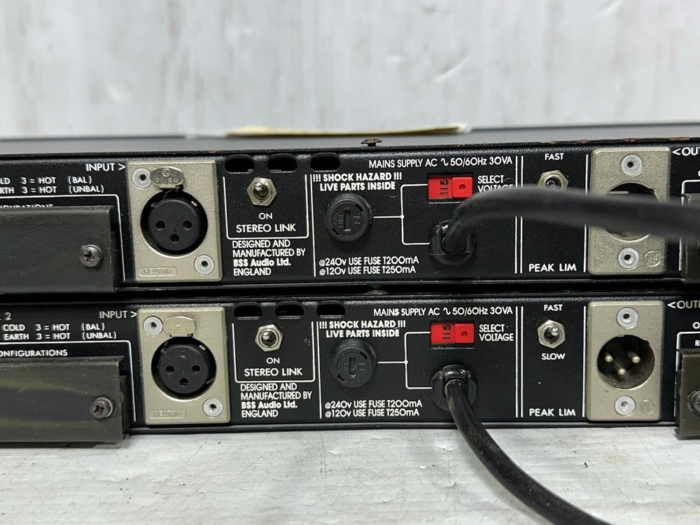 BSS DPR 402 2 Channel Compressor/ Limiter #6108 (One)THS