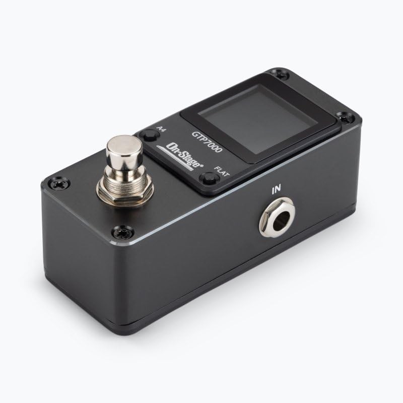 On-Stage GTP7000 Mini Guitar Tuner Pedal